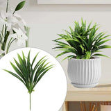 Artificial Grass Plant Fake Tall Grass Greenery Stem Home Decor Fake Plant Faux Green Plant
