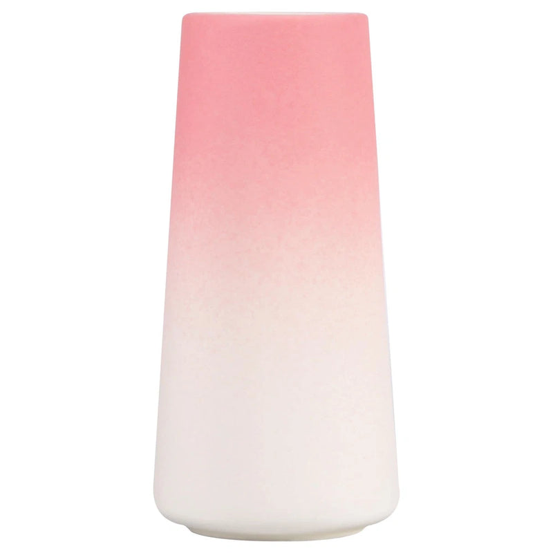 Pink Vase Small Ceramic 8 Inch Tall Flowers Pampas Grass Bud Roses Home Decor Pampas Grass