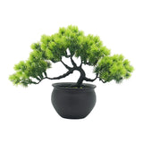 Artificial Bonsai Tree Faux Plants Lifelike House Plant Ornaments Artificial Green Plant