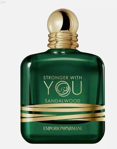 Emporio Armani Stronger With You Sandalwood 3.4oz 100ml Eau de Toilette Spray EDT