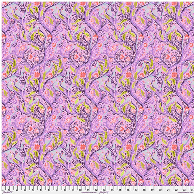 Full Moon Forest II Branch Manager Blossom Fabric 1 yard by Tula Pink FreeSpirit Flowering Plants