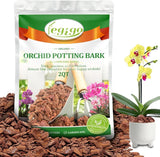 Legigo 2 Quarts Organic Orchid Potting Bark- All Natural Orchid Bark Potting Mix Orchids