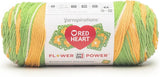 Red Heart Flower Power Yarn - Price per Skein Carnation