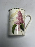 KENT POTTERY Mug, Pink Hydrangea (?) Flowers and Butterflies - Beautiful No Chip Hydrangea
