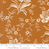 Denim and Daisies Large Floral Nutmeg by Fig Tree for Moda 1/2 YD 35380 15 Flowering Plants