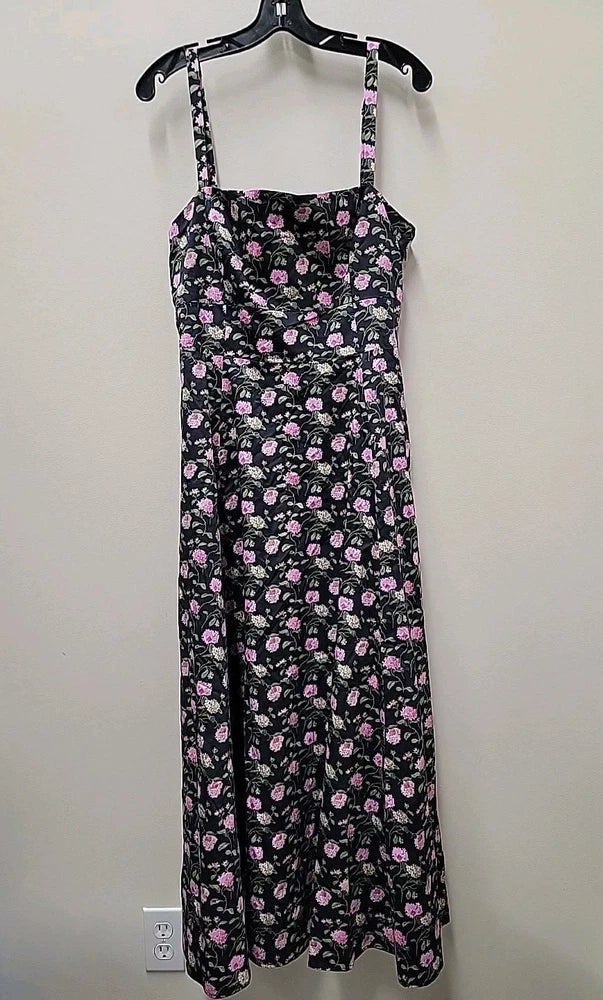 NWT Hill House Home The Margot Dress Hydrangea Chintz Women XL Sleeveless Hydrangea