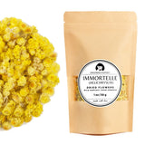 Immortelle, Helichrysum Dried Flowers 1 OZ (30g) Herbal Tea | Wild-Harvested Dried Flower
