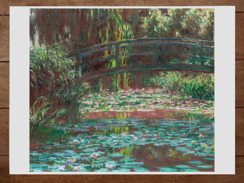 Water Lily Pond (1900) by Claude Monet Poster 18x24in Lily
