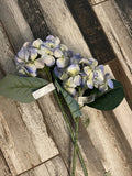 Set of 2 Ashland Light Blue Artificial Hydrangeas 25Ó Each B1 Hydrangea