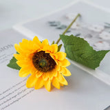 3/5pcs Artificial Sunflowers Flowers For Vase Home Hotel Garden Room Table Decor Sunflower