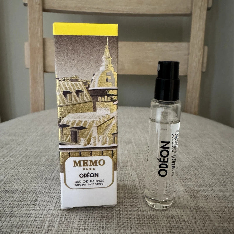 BNIB Memo Paris Odeon Eau de Parfum Deluxe Sample Travel Spray 0.17 oz / 5 ml EDP