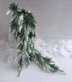 Lavender Hanging  Artificial Greenery Hanging Plants Garland Wedding Deco Flower Green Plant