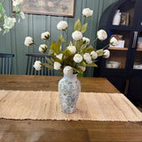 RARE VIRAL Michael's Ashland Peony Stems With Vase- 20 Blooms Viral Floral Decor Peony