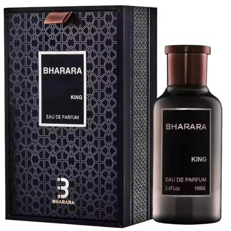 Bharara Kina Men's Eau de Parfum 3.4oz (100ml) - Refreshing Citrus & Musk Scent EDP
