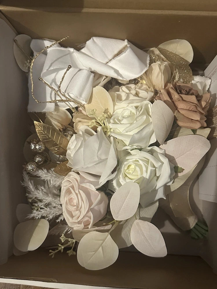 LingÕs Moment Wedding Flower Bouquet Terracotta 15Ó Bouquet