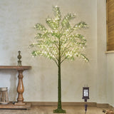 Lighted Palm Tree 6FT 300 LED Fairy Lights, Faux Plant Tree with Lights for H... Green Plant
