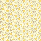Dolls House Miniature Yellow Roses Wallpaper Roses