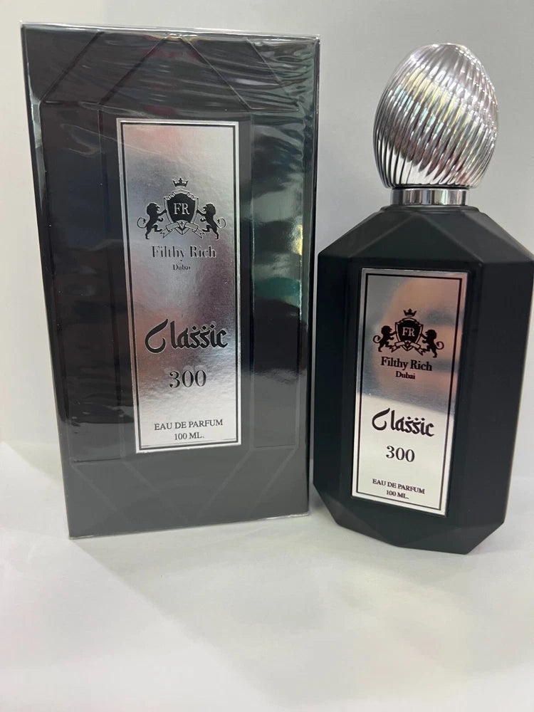 Filthy Rich Dubai Classic 300 EDP for men. Brand New factory sealed in box. EDP