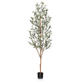 Kazeila Artificial Olive Tree 6FT Tall Faux Silk Plant for Home Office Decor ... Green Plant