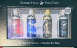 Beverly Hills Polo Club Exclusive Fragrance Collection For Men With 4 Scents EDT