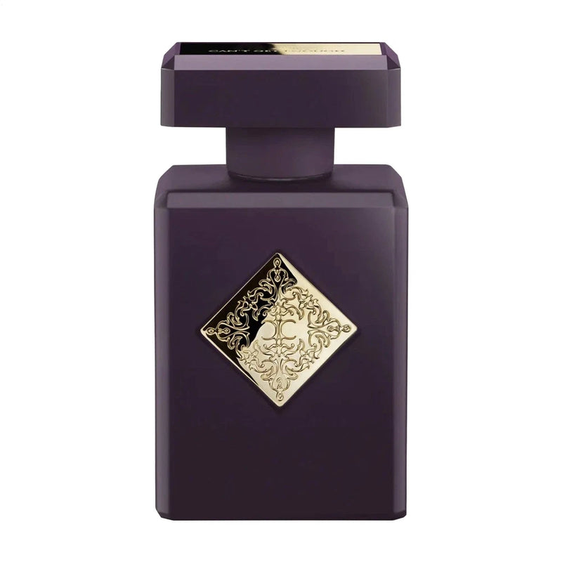 Initio Parfums Can't Get Enough EDP dark purple bottle with gold logo
