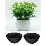 2pcs of Garden Hanging Basket Liners Felt Material for Long Lasting Use Garden Plants