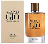 Acqua Di Gio Absolu by Giorgio Armani 4.2 oz / 125ml EDP Cologne  Men New In Box EDP