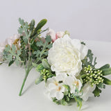 Artificial Peony Camellia Flower Arrangement Wedding Table Ornament / Home Decor Peony