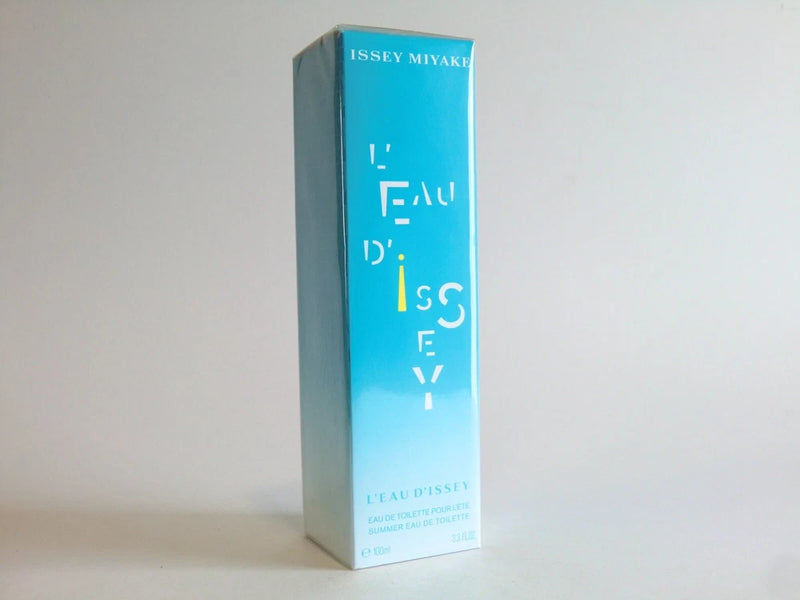 Issey Miyake L'Eau D'Issey perfume box, blue front panel