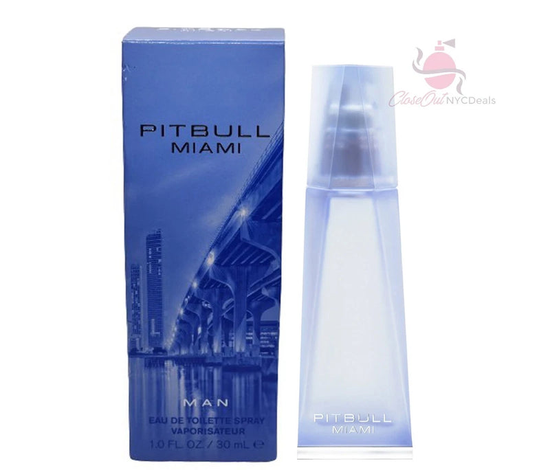 Pitbull Miami Cologne for Men by Pitbull 1.0 oz / 30 ml Eau De Toilette Spray EDT