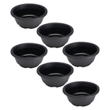 6 Pcs Plastic Flowerpot Hollow Bottom Succulent Plants Gardening Flowerpot Garden Plants