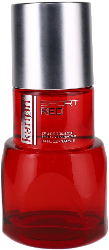 Sport Red By Kanon For Men Eau de Toilette Cologne Spray 3.4oz Unboxed New EDT