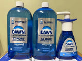 Dawn Platinum Foam Refills, Fresh Rapids Scent 2 Refill Bottles and 1 pump Bouquet