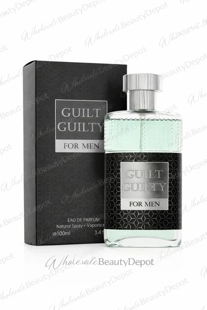 Guilt Guilty By FC 3.4 oz Sealed EDT for Men Spray Inspired by Guilty EDT