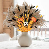 HUMINBO Halloween Table Decor Halloween Decorations Indoor - Fluffy Pampas Gr... Pampas Grass