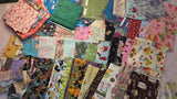 End of Bolt Special Mixed Quilting Fabric 100% Cotton Some Vintage Flowering Plants