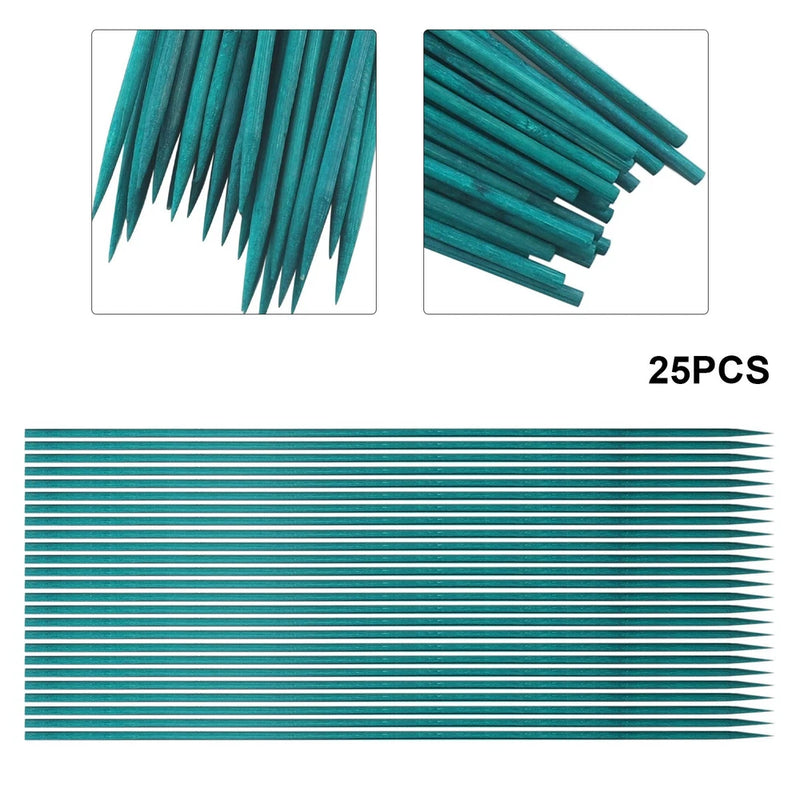 Garden Plant Stakes Pack of 25 Smooth Finish Suitable for Handicraft Class Garden Plants