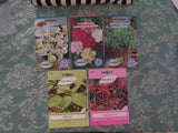 Plant Seeds - From Greece - Lot of 5 assorted packs Garden Plants