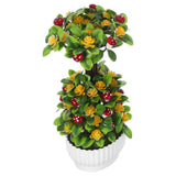 Green Plants Artificial Decor Indoor Tree Bathroom Farmhouse Bonsai Green Plant