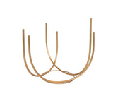 Brass Designer Vase Tube Flower Pampas Grass Artificial Plant Home Decor Pampas Grass
