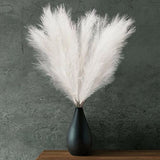 LIIVVA Premium Faux Pampas Grass Decor Tall 48Ó Ð Large Pack of 4 - Non-Shedding Pampas Grass