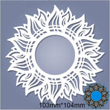 Metal Cutting Dies Sun Flower Card DIY Scrapbooking stencil Paper Craft Album Sunflower