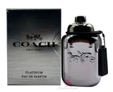 Coach New York Platinum Cologne 2.0 oz / 60 ml EDP Spray for Men EDP