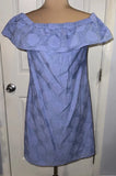 Sail To Sable NWT Hydrangea Fringe Jacquard Dress Size Small Hydrangea