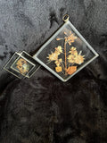 Pressed Flowers Sun catchers Dried Flower