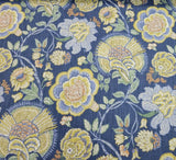 Smithson in Atlantis BTY Richloom 100% Cotton Slub 54" Wide Floral Flowering Plants