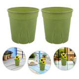 5 Pcs Flower Pots Indoor Plant Flowers Potting Plastic Garden Container Garden Plants