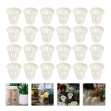 50Pcs Hydroponic Planting Mesh Pot Useful Plastic Basket Garden Plant Baskets Garden Plants