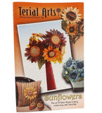 Terial Arts Fabric Art Sunflowers Sewing Pattern Dimensional Flower Malomg Sunflower