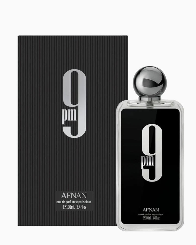 9 pm by Afnan 3.4 oz 100ml EDP Cologne For Men Eau de Parfum Spray New In Box. EDP